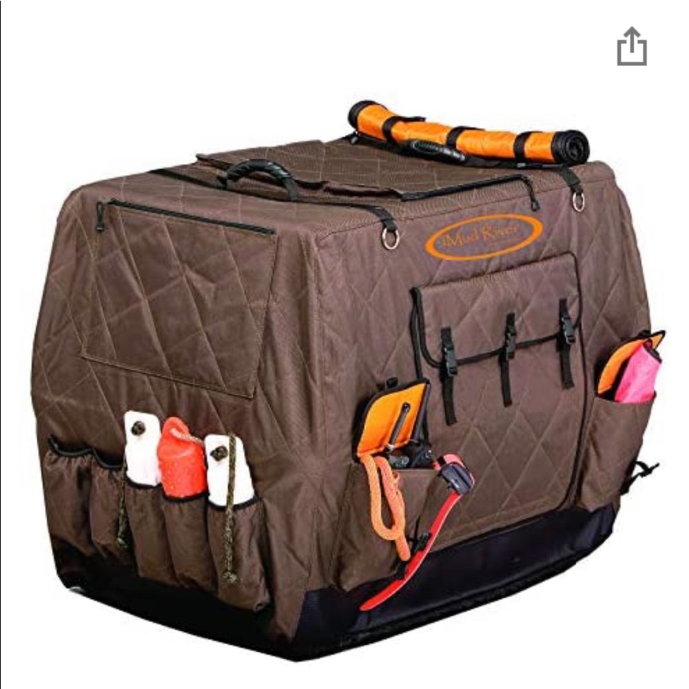 Mud River kennel cover.